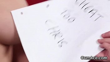 Amazing chick loves a face fucking and good deal of love juice on her face Amazing chick loves a face fucking and good deal of love juice on her face