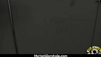 Gloryhole ebony girl booty shake and suck 1