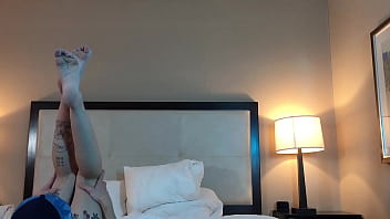 Sexy tatted teen's pussy ate