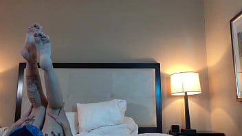 Sexy tatted teen's pussy ate