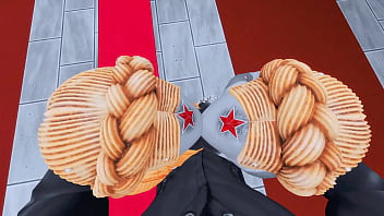 Two horny twins arranged hard sex and femdom for a young soldier Two horny twins arranged hard sex and femdom for a young soldier