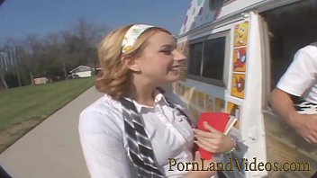 Innocent 18 years old sexy teen lexy sucking lollipop