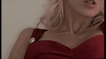 As the beautiful blonde teen harmony hex sits in