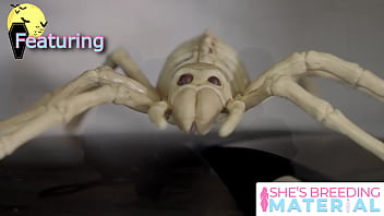 Selina imai strips in coffin until stepbro finds glory hole