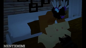 Railing my girlfriend in a lego game