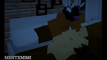 Railing my girlfriend in a lego game