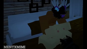 Railing my girlfriend in a lego game