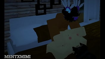 Railing my girlfriend in a lego game