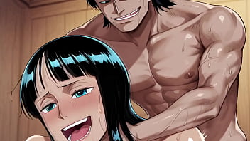 Crocodile x robin one piece ai