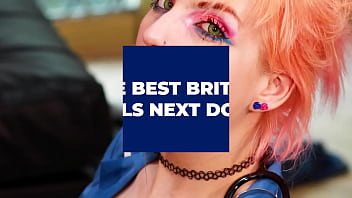 Stunning british girl fucks herself with a toy until she cums