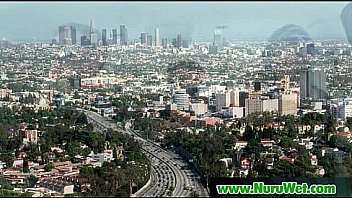 Nuru massage wet handjob and b blowjob sex 07