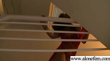 Amateur hot girl insert in holes all kind of toys clip 01