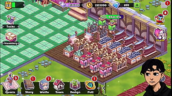 Nutaku waifu shop scenes from massage and sex toy domination events part 1