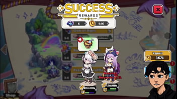 Nutaku waifu shop scenes from massage and sex toy domination events part 1