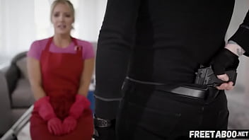 Rough double penetration with maid threesome anal maid Rough double penetration with maid threesome anal maid