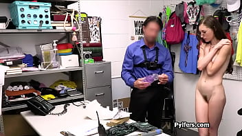 Fucking her pussy with the just stolen alien dildo