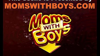 Milf model punished by three hard dicks