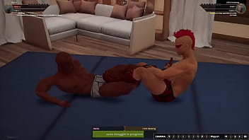 Darius vs lillith nf3d mixed kinky wrestling