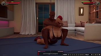 Darius vs lillith nf3d mixed kinky wrestling