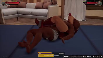 Darius vs lillith nf3d mixed kinky wrestling