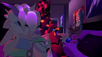 Furries have a fun time