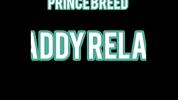 Deep strokes to relax his kitten