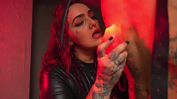 Dominating and biting danyel mast first bdsm session no 1