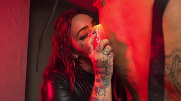 Dominating and biting danyel mast first bdsm session no 1