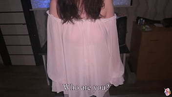 Sadako can`t leave without cum on her hair