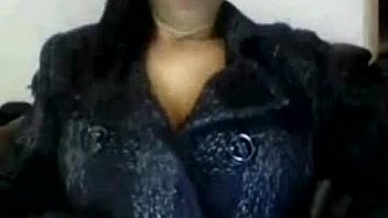 Cute chick plays with her nice breasts