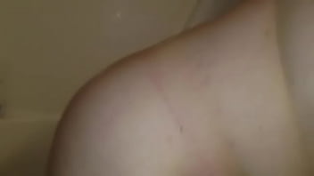 Sexy bbw takes a shower and then gets dirty with a facial