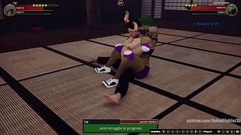 Gigi vs jennifer nf3d mixed mma combat