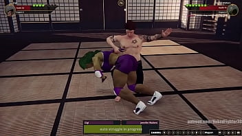Gigi vs jennifer nf3d mixed mma combat