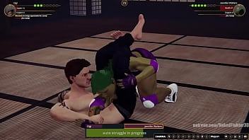 Gigi vs jennifer nf3d mixed mma combat