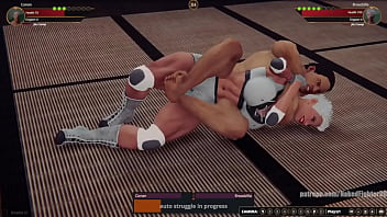 Conan vs broadzilla nf3d mixed mma femdom combat