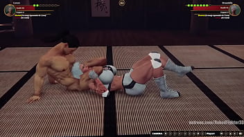 Conan vs broadzilla nf3d mixed mma femdom combat