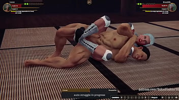 Conan vs broadzilla nf3d mixed mma femdom combat