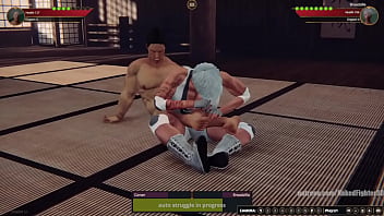 Conan vs broadzilla nf3d mixed mma femdom combat