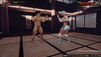 Conan vs broadzilla nf3d mixed mma femdom combat