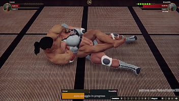Conan vs broadzilla nf3d mixed mma femdom combat
