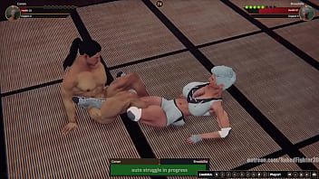 Conan vs broadzilla nf3d mixed mma femdom combat