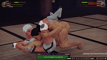 Conan vs broadzilla nf3d mixed mma femdom combat