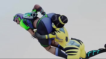 Overwatch lesbian ass lick x sombra