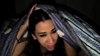 Le saque la leche de su gran polla con garganta profunda a mi cu&ntilde;ado elena cruz