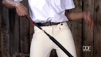 Black femdom spanking part 1