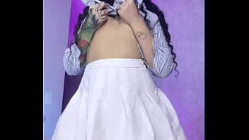 A hairy elf gives you a sloppy blowjob gag and squirting joi countdown