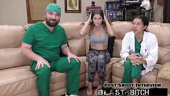 Aria nicole accidentally gets creampied by doctor tampa