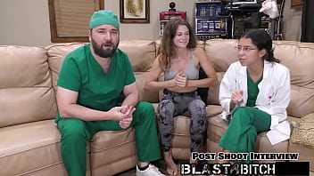 Aria nicole accidentally gets creampied by doctor tampa