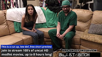 Aria nicole accidentally gets creampied by doctor tampa