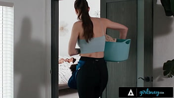 Naughty maid has voyeurism thoughts